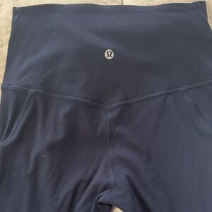 lululemon athletica Dark Blue Athletic Align Leggings with Pockets - Navy